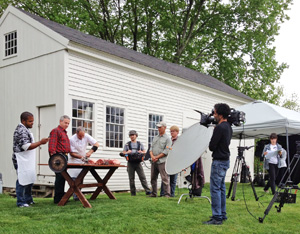 Salem Cross Inn, West Brookfield, MA - on the set of Man, Fire, Food