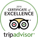 Trip Advisor Certificate of Excellence 2016 -- Salem Cross Inn, West Brookfield, MA